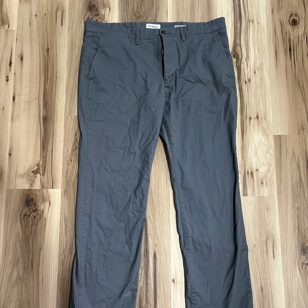 Goodfellow & Co Men's Charcoal Gray Chinos Khaki Pants